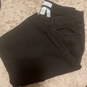 EUC black boot cut jeans